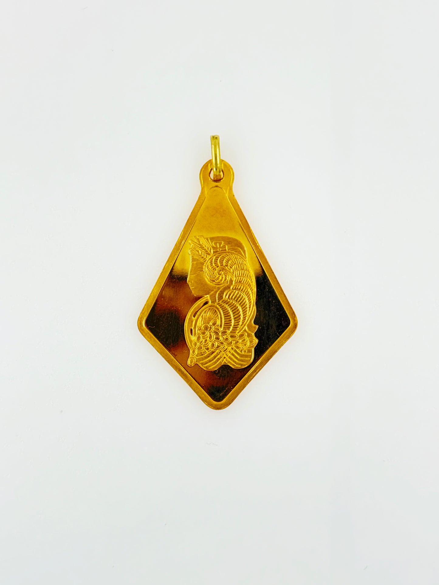 Pamp Suisse 10g 24k Gold Bar Pendant (VERY RARE)