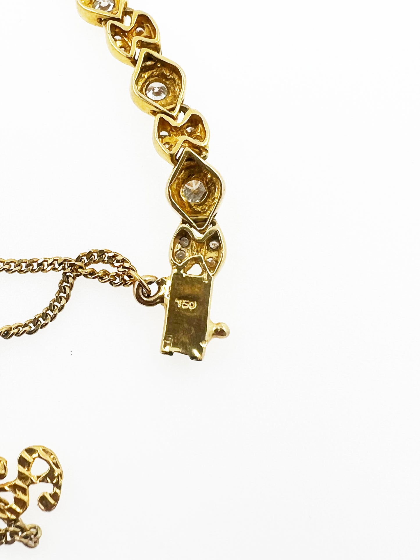 2.5 TCW Natural VS Diamond Bracelet in 18k Yellow Gold