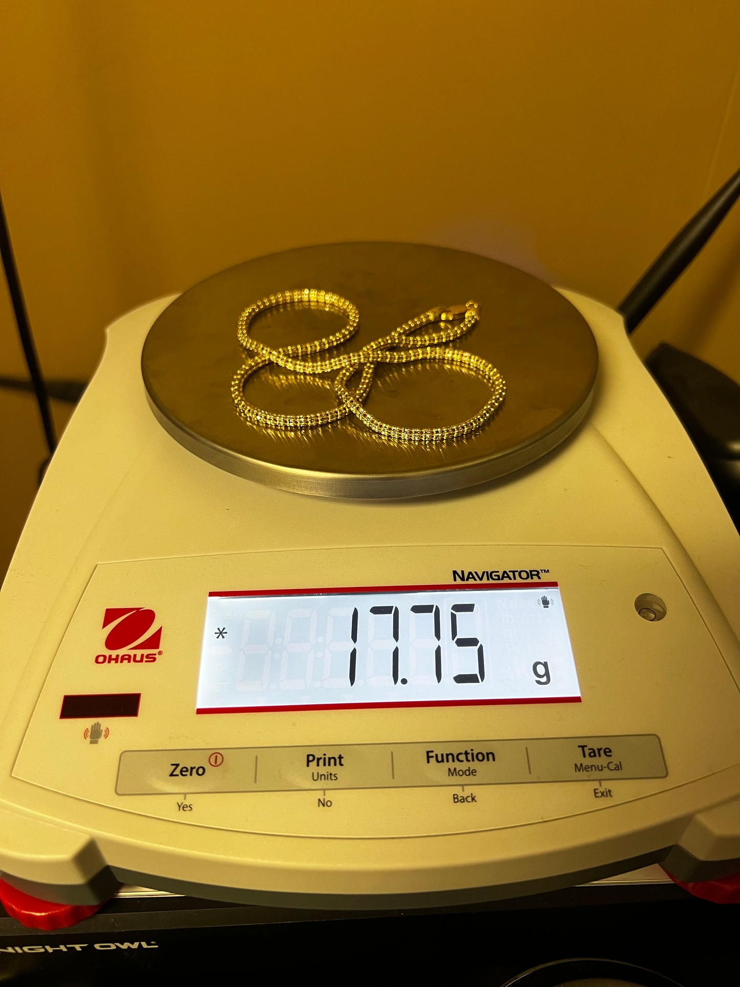 3.3mm Sparkle Ice Link Chain in 14k Gold (20")