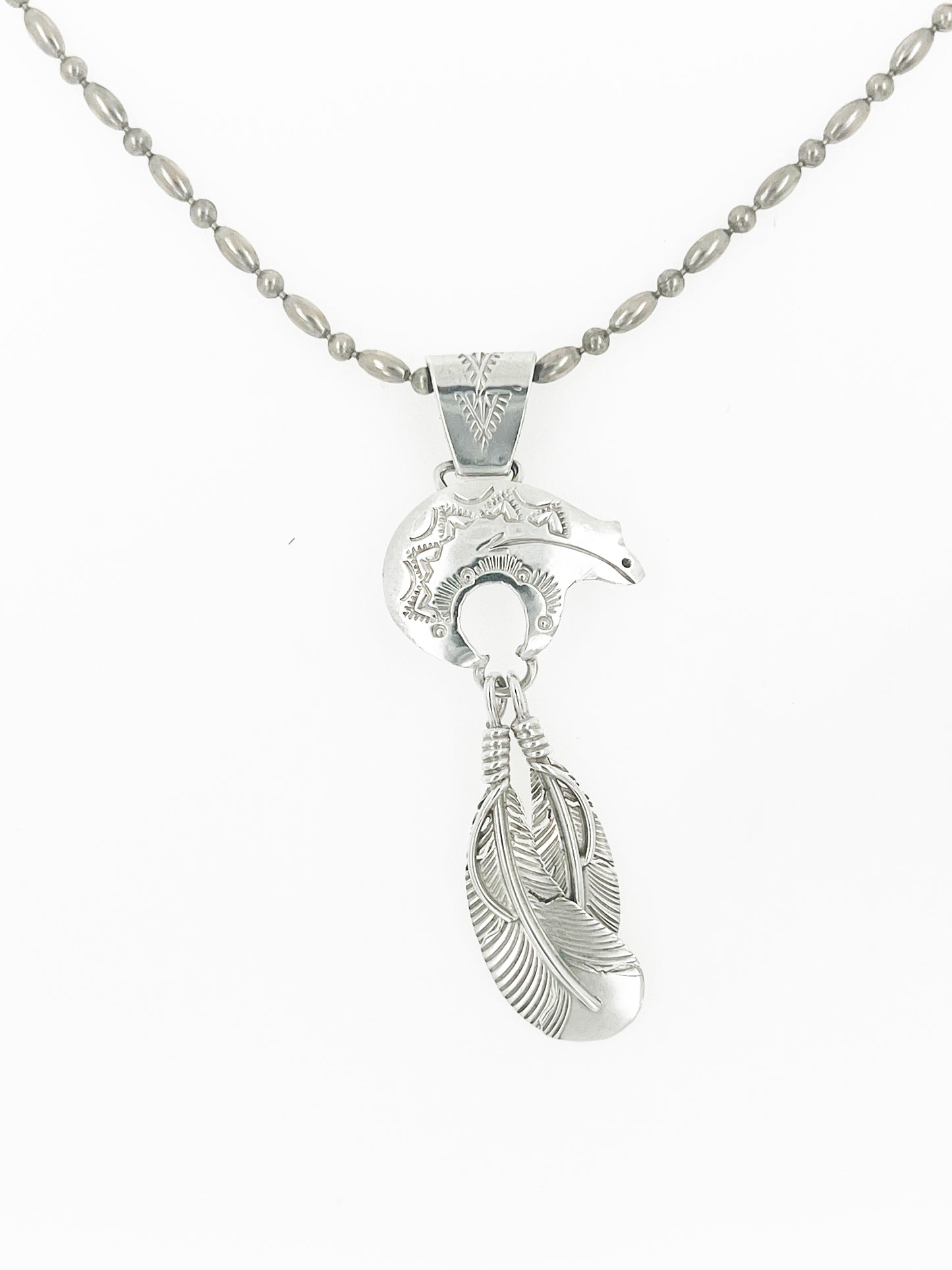 Nelson Navajo Pendant in .925 Silver