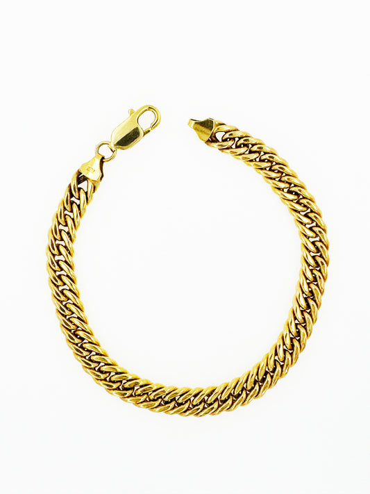 Milor Cuban Link Bracelet in 14k Yellow Gold