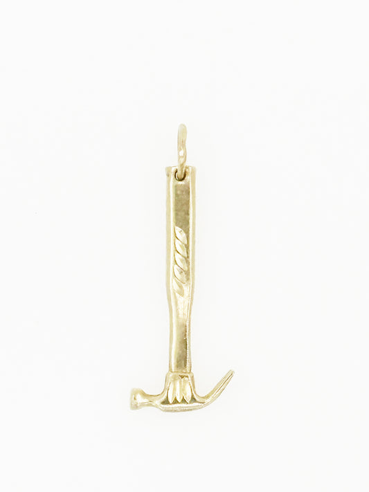 Miniature Hammer in 14k Yellow Gold