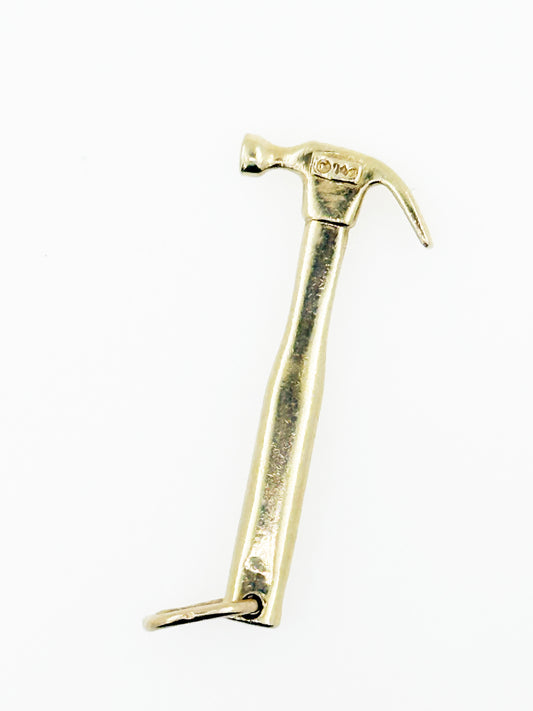 Miniature Hammer in 14k Yellow Gold