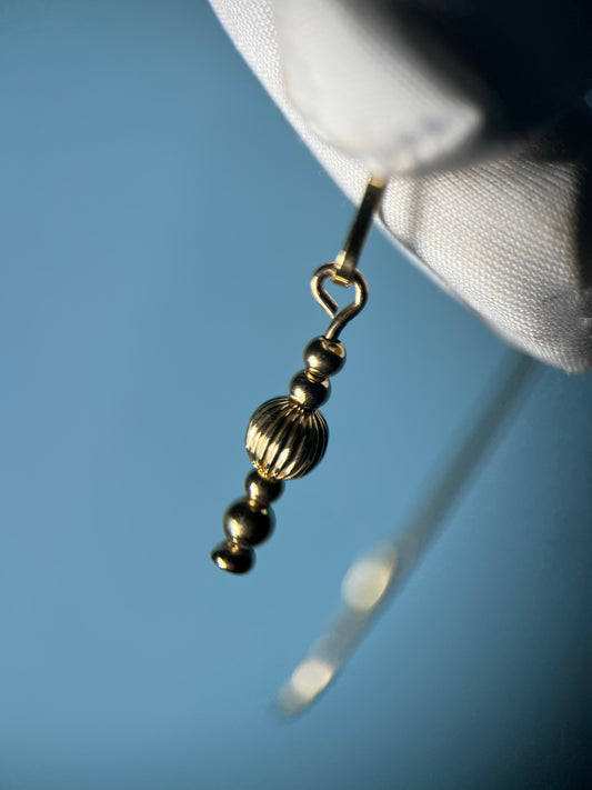 Victorian Style Ornament Pendand in 14k Yellow Gold By Maxwell The Jeweler