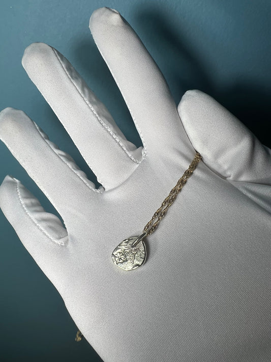 Sunken Treasure Pendant in 14k Gold By Maxwell The Jeweler