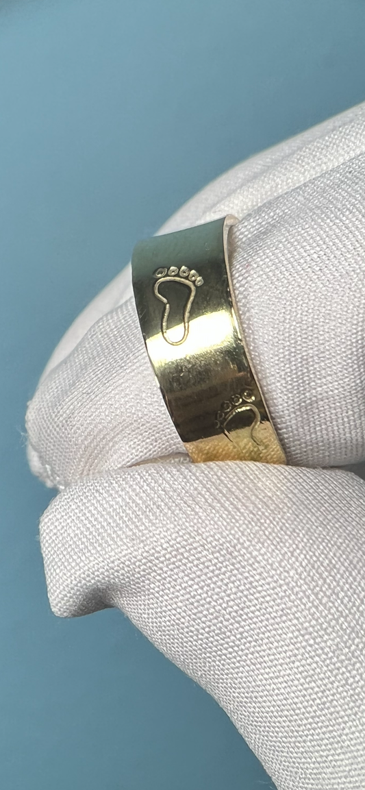 Nomadic Traveler’s Ring in 14k Yellow Gold By Maxwell The Jeweler