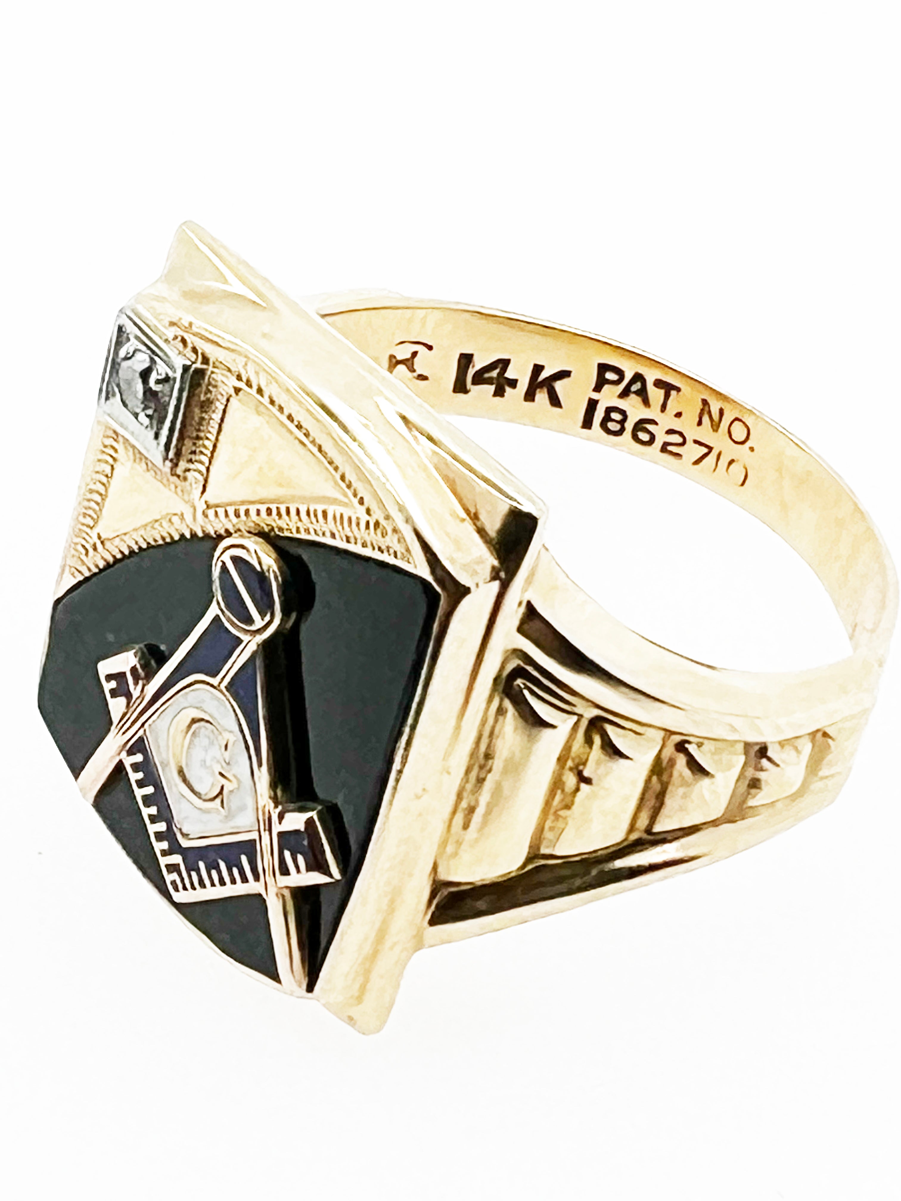 Freemason women's store ring