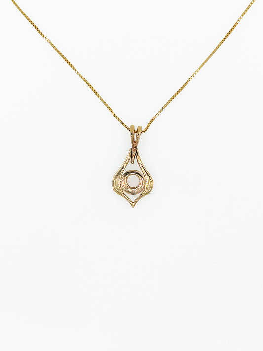 All Seeing Eye Pendant in 10k Gold By Maxwell The Jeweler