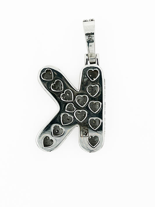 Custom Letter Pendant By Maxwell The Jeweler
