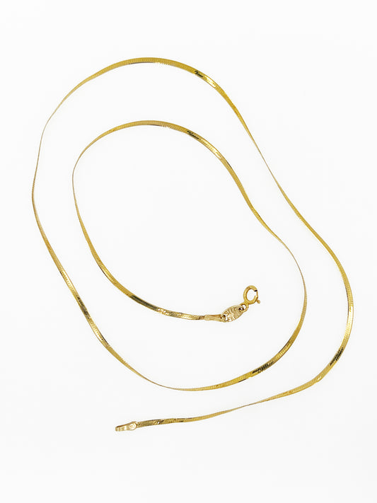 (Gold At Spot Price!) Silk Flex Chain 14k Yellow Gold